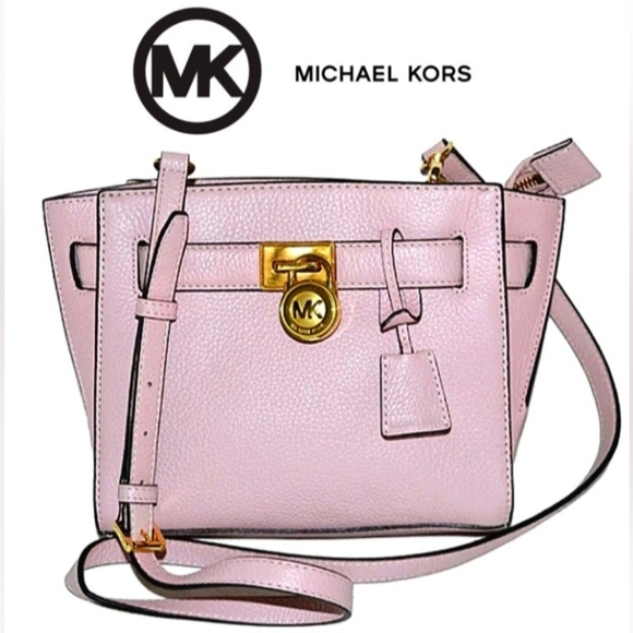 Michael Kors Handbags - MICHEAL KORS Hamilton Traveler Padlock Small Crossbody Bag NWT